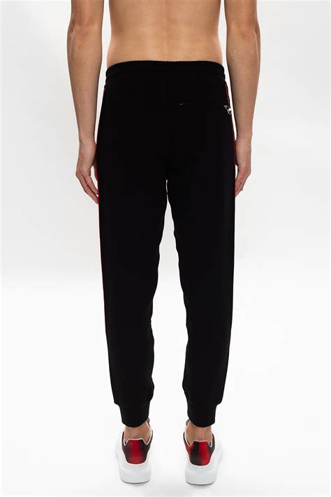 alexander mcqueen track pants for men.